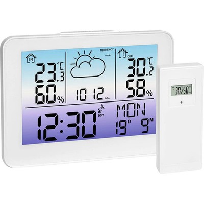 TFA Funk Wetterstation Wetteranzeige Meteo Sky Thermometer Hygrometer Digital
