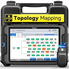 VD80 BT Auto All System Diagnostic Tool Bi-Directional OBD2 Scanner ECU Coding  