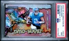 2023 WC Dino-Might Jaxson Dart SILVER RAINBOW T-REX Rookie RC #'D 27/50 PSA 9