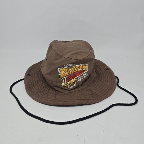 Boomerang Express "It All Comes Back to Jesus" Safari Hat Brown