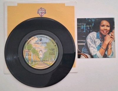 Candi Staton 'Listen to the Music' Warner Bros 1978 Original UK 7''Single 45rpm