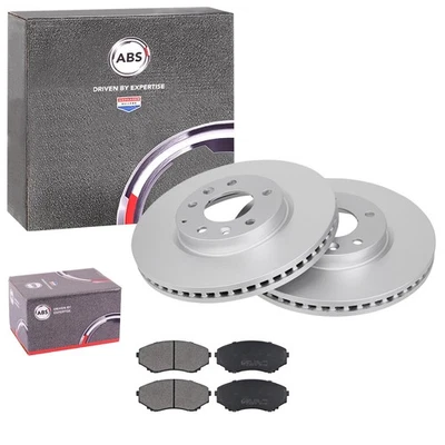 Ensemble Freins Disques ABS 296mm + Plaquettes Avant Pour Mazda CX-7 2006-2012 - Photo 1/3