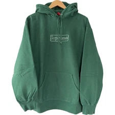 Supreme KAWS Chalk Logo Hooded Sweatshirt