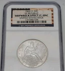 1860 O 50c Seated Liberty Half Dollar SS Republic Shipwreck C Uncirculated