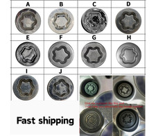 Wheel Lock Lug Nut Anti Theft Screw Lugnut Socket Removal Key For Toyota Lexus Wheel Lock Lug Nut Anti Theft Screw Lugnut Socket Removal Key For Toyota Lexus