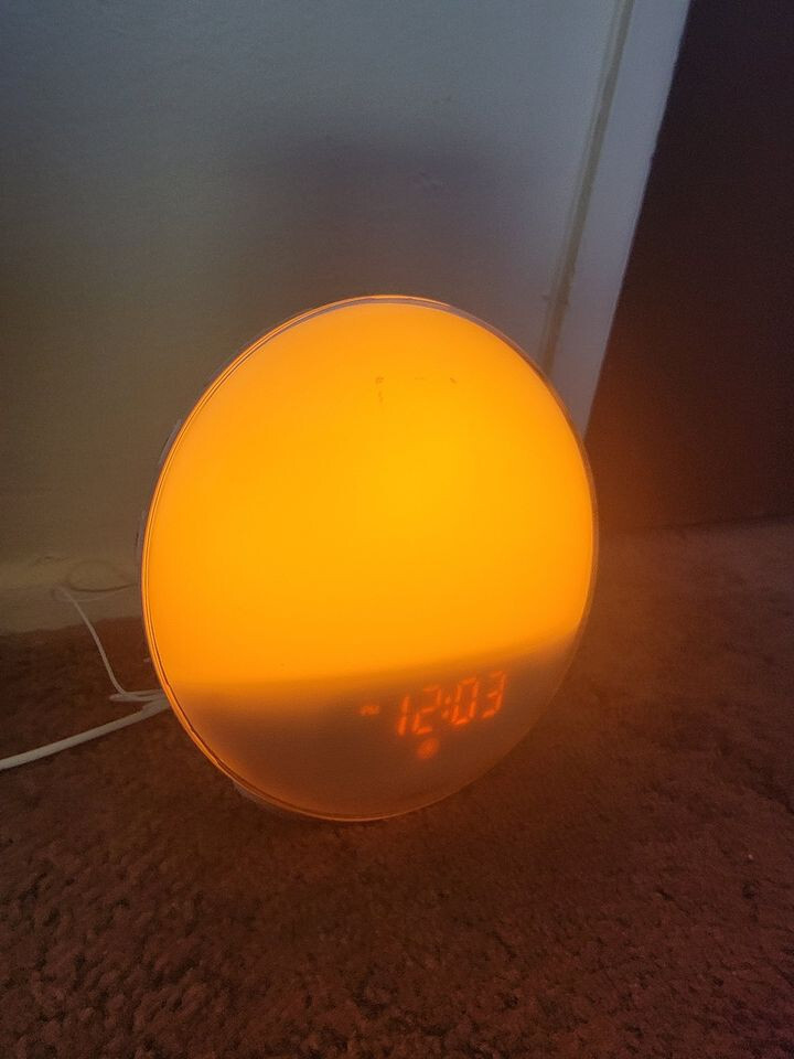 Dekala Color Sunrise Alarm Clock with Wake-Up Light  -image