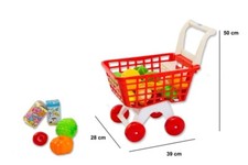 APEL PLASTIK CARRELLO SUPERMERCATO CON ACCESSORI 11438