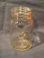 Vintage Jumbo Peanut Butter Jar - 1 Lb The Frank Tea & Spice Co Cincinnati, Ohio
