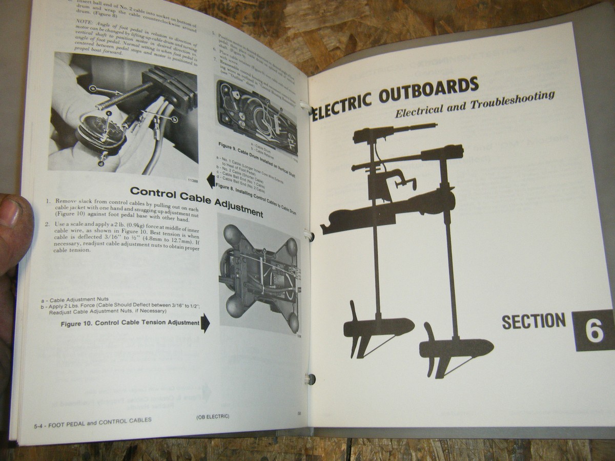 1984 MERCURY MARINER ELECTRIC OUTBOARDS FACTORY SERVICE MANUAL | eBay