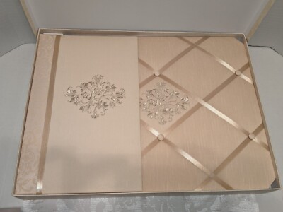 Art Works International Embroidered Memory Board And Photo Album Set