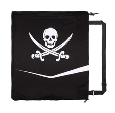 Exalt Paintball Pod and Changing Zipper Bag Mat Pirate Jolly Roger