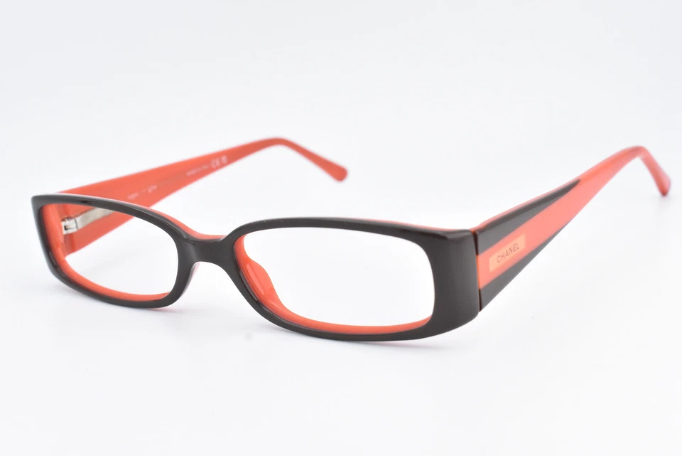 Marco de gafas Chanel 3122 C964 Darl azul/naranja mujer Italia 51-16 135 #4932 Foto 2 de 4