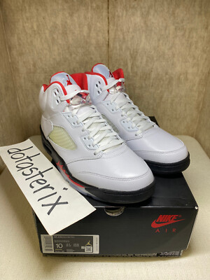 Air Jordan Retro 2020 Fire Red Silver Tongue New Men's Size 10