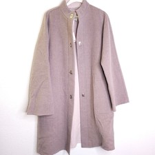 Vintage Mondi Pure New Wool Taupe Coat | 6
