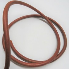 5/16" Round Leather Belting for Governors Fans Pumps Saws Per Foot Engine Motor