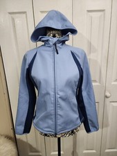 C9 By Champion Winter Blue Hooded Fleece Lined Full Zip Jacket Women's Size XS