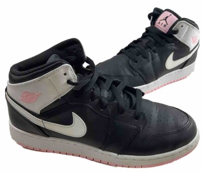 jordan 1 mid arctic pink black