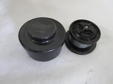 Vintage Mitchell Large Line Spool & Case Made in France