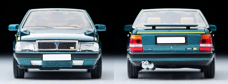 Tomica Limited Vintage Neo 1/64 LV-N277b Lancia Theme 8.32 Phase I Green - Image 4 of 4
