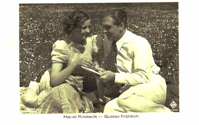 Hansi Knoteck-Gustav Fröhlich Original Ross Postcard No. 4493 I