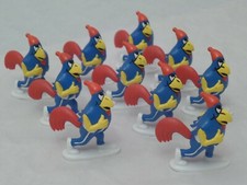 SCHLEICH GALLI  "LE COQ SPORTIF" lot de 10 figurines JOGGER neuf FOOT Bully