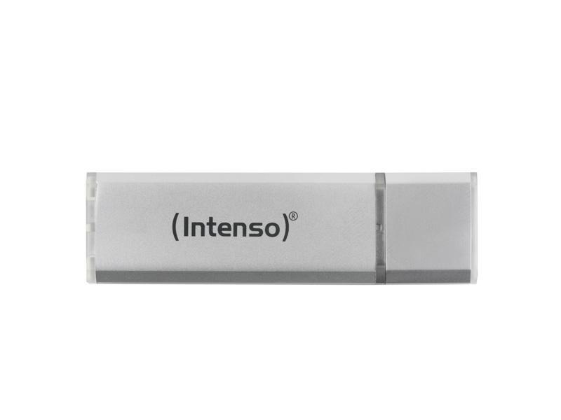 USB 2.0 Stick 64GB Memory Stick Intenso Alu Line Silver 3521492 Flashdrive