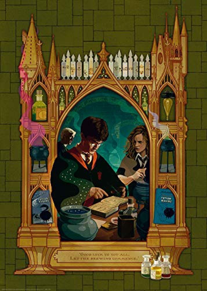 Ravensburger - Puzzle Harry Potter F, Collezione Book Edition, 1000 Pezzi, Idea