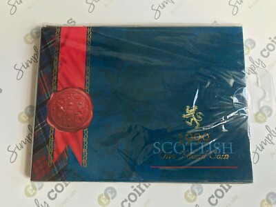 Simply Coins~ 1999 SCOTLAND LION ONE 1 POUND COIN IN ORIGINAL ROYAL MINT PACK