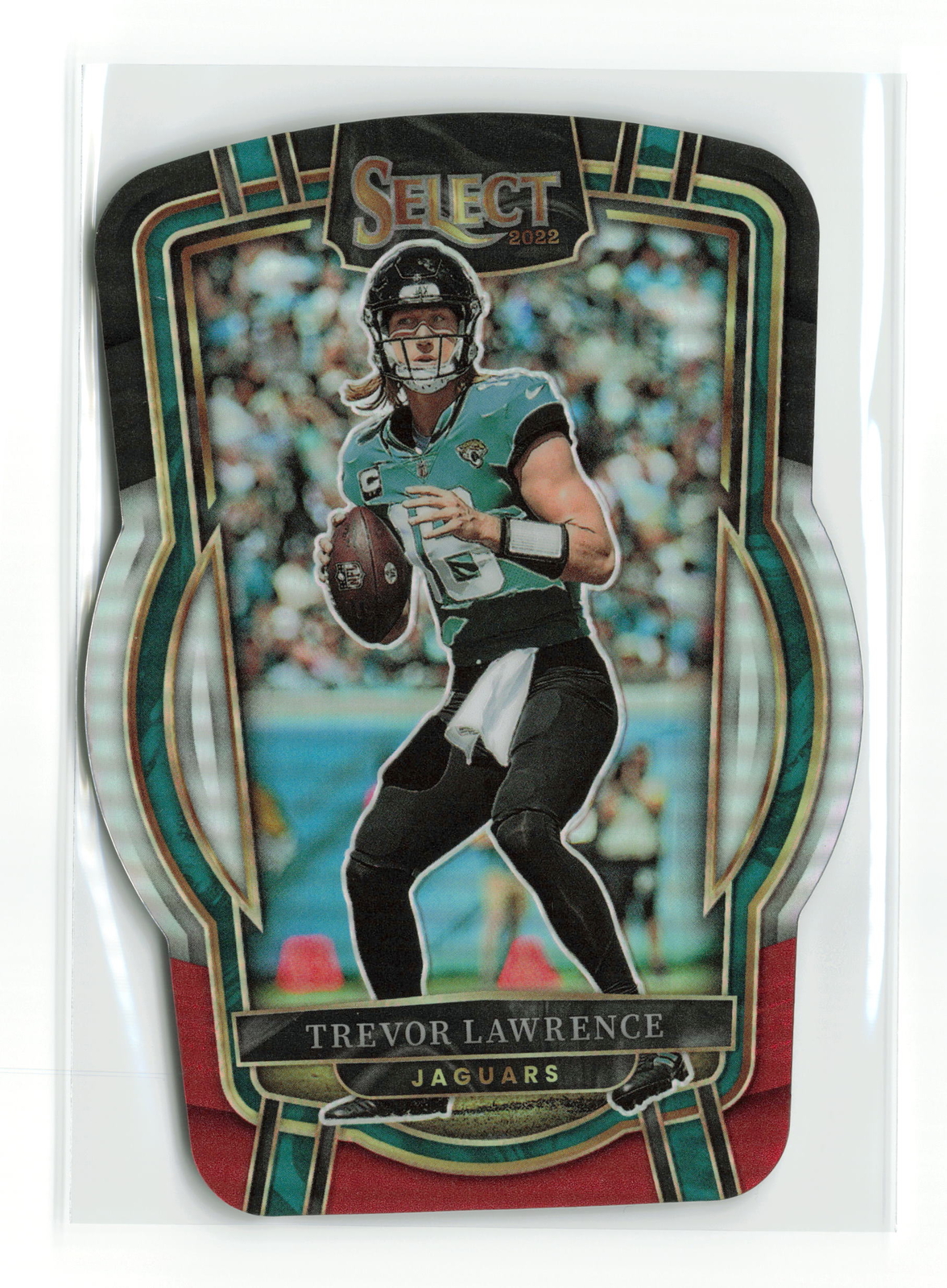 TREVOR LAWRENCE #254 2022 PANINI SELECT JAGUARS CLUB BLACK RED