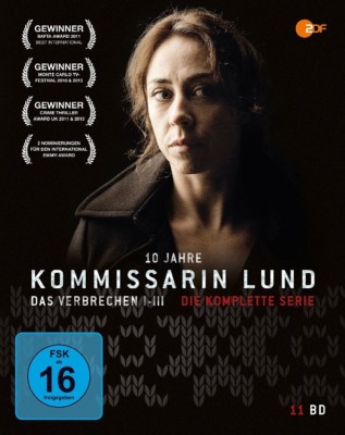 KOMMISSARIN LUND (1-3)KOMPLETTE SERIE 10 JAHRE JUBILÄUMS-EDITION 11 BLU-RAY NEU