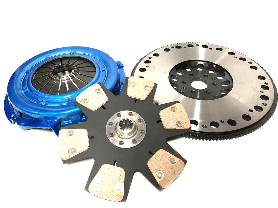 Kit de embrague etapa 3 + volante de inercia de carrera 1996-2004 Ford Mustang 4,6 L brida de 6 pernos. Foto 4 de 4