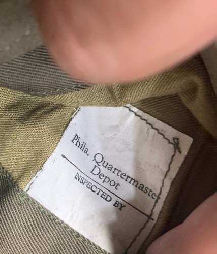 VTG 1940S WWII FIELD USAF Wool Patch Jacket Size 32R - Picture 9 of 12