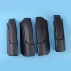 Front Roof Rack Leg Rail End Cover Caps Black Fit for Honda Pilot 2009-2015