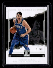 2017-18 Panini Impeccable Holo Silver #'d/49 * Dario Saric * Card #18 GRADABLE