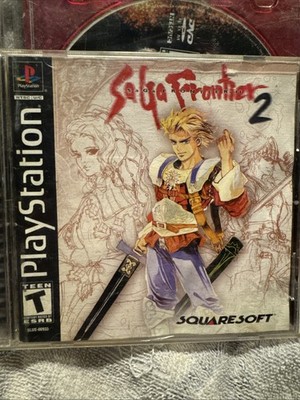 Saga Frontier 2 Sony PlayStation 1, 2000, Complete with Disc, Manual, Case