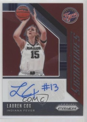 2020 Panini Prizm WNBA Signatures Lauren Cox #SG-LCX Rookie Auto RC