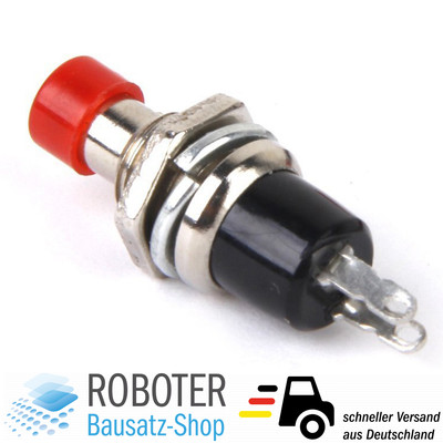 Roter Mini Taster Tastschalter Push Button DIY Arduino Raspberry Pi