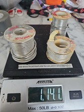 Lead Free Plumbing Solder Lot 3 Near Full Rolls Flo Temp Kester