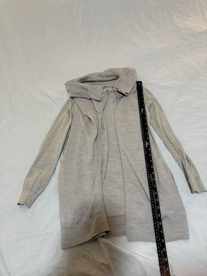 Allsaints 女式灰色超大开衫 XS 171 码 — 第 3/4 张图片