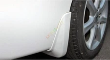 2012-2015 For White Front+Rear Splash Guard Mud Flaps RetroFor Honda Civic 9th
