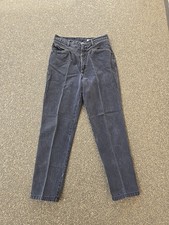 Vintage Rocky Mountain Rockies Jeans Size 32x34 Womens High Waist Black USA