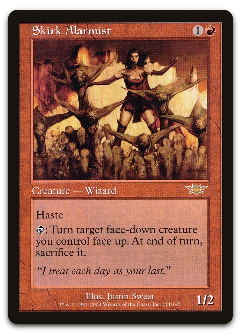 Skirk Alarmist #111 (LP) Legions LGN Magic MTG