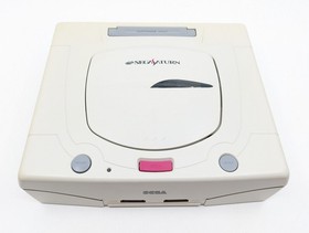 Sega Saturn White Console HST-3220 NTSC-J Japan Tested w/ Controller & Cables