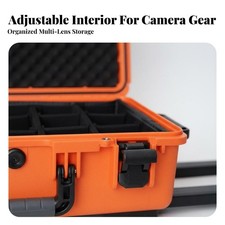 Rolling Camera protective container safe Rolling e-gear Trunk Crushproof