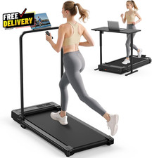Walking Pad Treadmill for Home Folding Treadmills with Handle Bar Portable C....