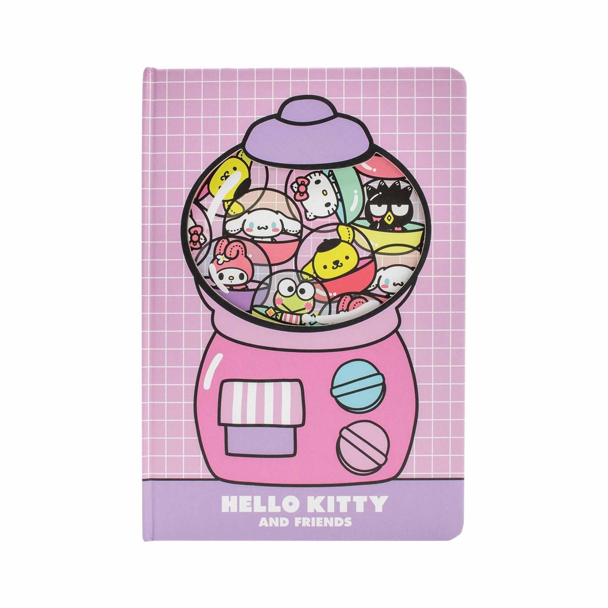 Hello Kitty A5 Casebound Notebook, Notebooks, Lined Pages, Entertainment, Gift