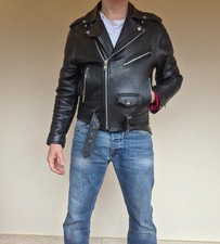 Chiodo Pelle Ashwood Leather 40 Giubbotto Metal Rock Punk Classic