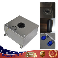 15 Gallon Polished Aluminum Racing Drift Fuel Cell Tank Universal Level Sender 15 Gallon Polished Aluminum Racing Drift Fuel Cell Tank Universal Level Sender