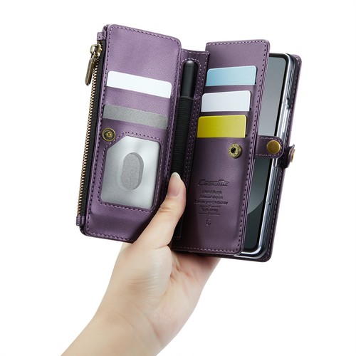 CaseMe-C36 For Samsung Galaxy Z Fold3 4 5 6 7 Luxury Muti Card Wallet Case Cover - Picture 76 of 79
