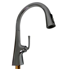 Kohler K-22062-CP Graze Single Hole & Handle Pull-Down Kitchen Faucet - Chrome